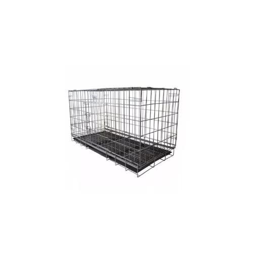 Black 30 - Inch Cage with Removable Tray for Dogs/Cats - Pablo Pet Paws | Purr - fect Paws Store