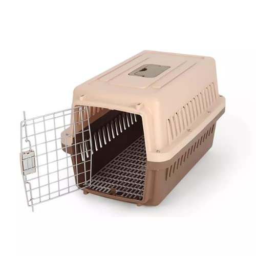 Collapsible Pet Transport Box Crate Cage 22.8x14.5x13.7 Inch - Pablo Pet Paws | Purr - fect Paws Store